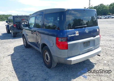 2003 Honda Element Dx из США, поврежденный, VIN 5J6YH28293L020614